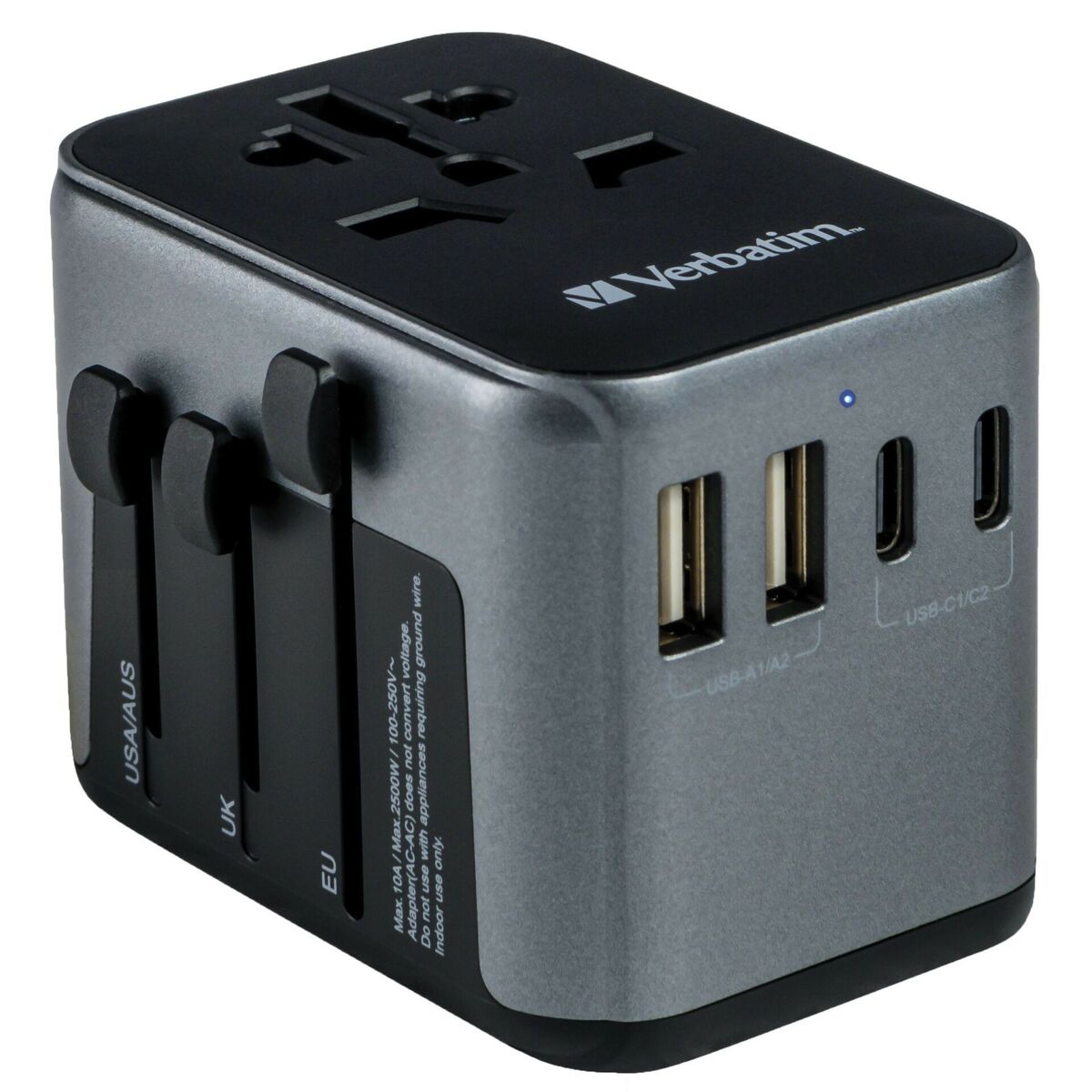 Universal Travel Power Adapter Verbatim UTA-04-0