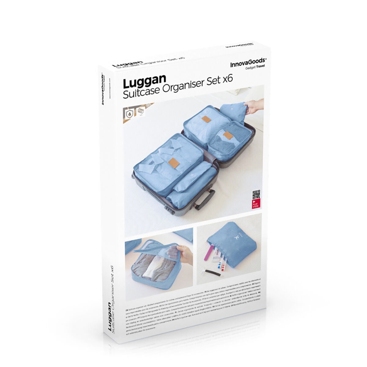 Suitcase Organiser Bag Set 6 Pieces